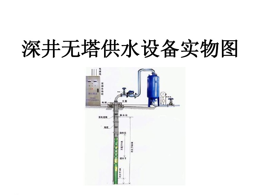 金门县井泵无塔式供水设备